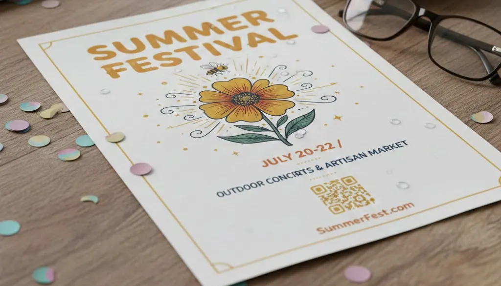 Printed flyers and leaflets