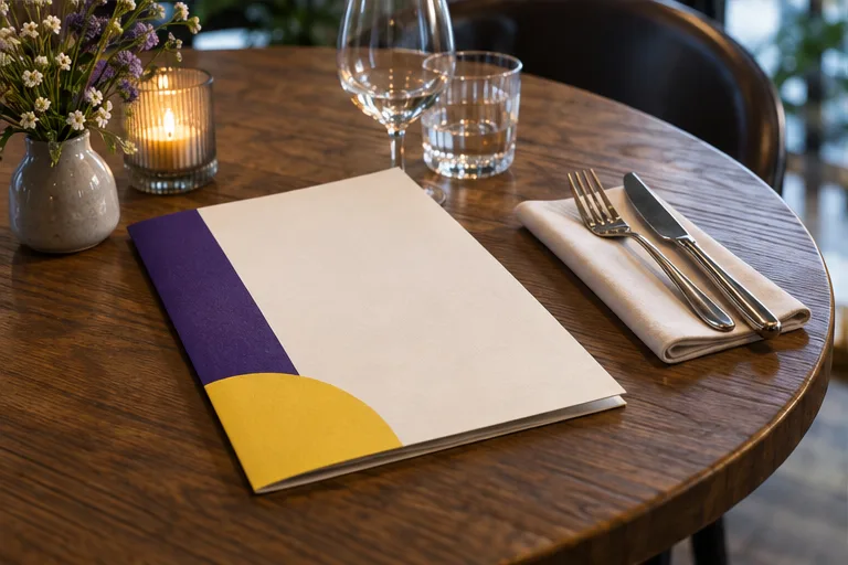 Print planning image for menus
